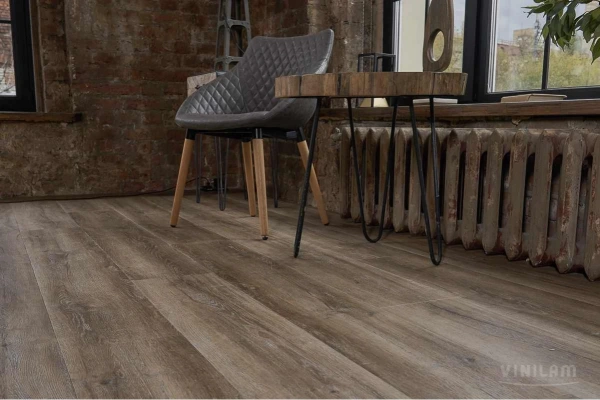 Кварцвиниловый ламинат CERAMO VINILAM NEW CORK 8895-EIR Дуб Биль 8 mm